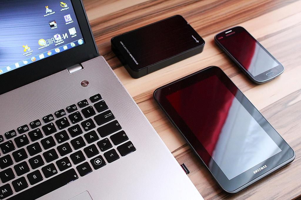 Solid-state drive mounted inside a computer case